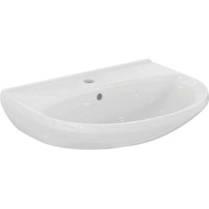 Ideal Standard Alpha - Умивалник 60х46 см, с преливник, отвор за смесител, бял R027401 (R027401)