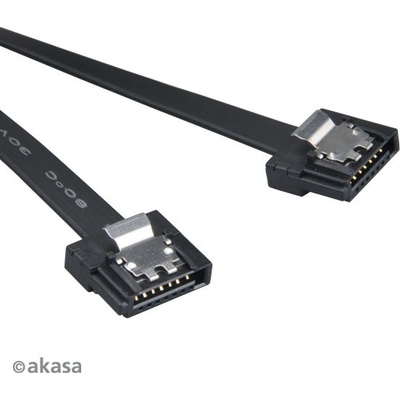 AKASA - Super slim SATA kabel - 50 cm - 2 ks AK-CBSA05-BKT2 Akasa