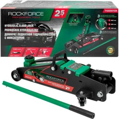 Rock FORCE Automobilový zvedák žába 2,5 t