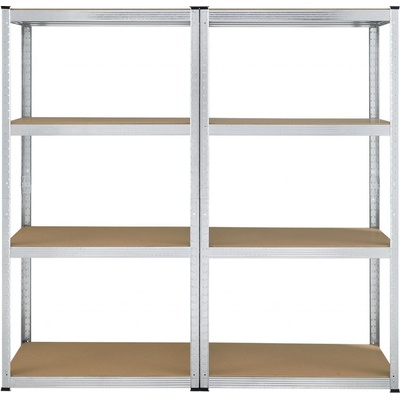 FurniGO - Sada 2 regálů - 160 x 80 x 40 cm