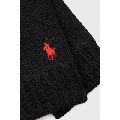 Ralph Lauren Вълнени ръкавици Polo Ralph Lauren (710886135001)