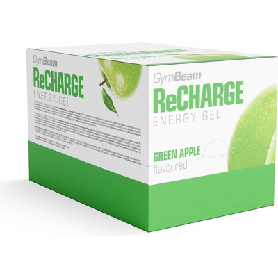 GymBeam ReCharge Gel 16 x 75 g зелена ябълка