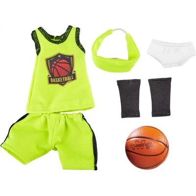 Kruselings Комплект дрехи за кукла Kruselings - Баскетболен екип, Джой (KR126864)