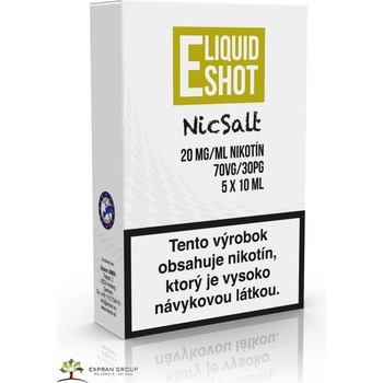 E-Liquid Shot NICSALT 30PG/70VG Booster 20mg 5x10ml