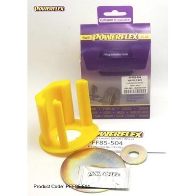 Powerflex Silentbloky VW Jetta / Bora / Vento Mk5 1K (05-08) Lower Engine Mount Insert Large (4)