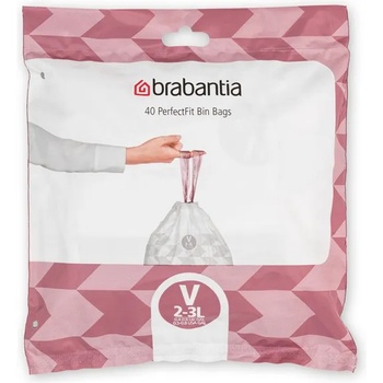 Brabantia Sáčky do odpadkového koša V PERFECTFIT 3 l, 40 ks, Brabantia (BRAB100253)