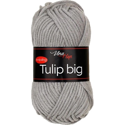 Vlna - Hep příze Tulip Big 41027 pastelově šedá