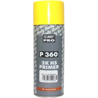 HB BODY FILL 360 (2:1) PLNIČ / ANTIKORÓZNY ZÁKLAD V SPREJI žltý 400ML
