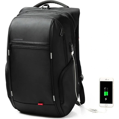 Kingsons Раница за лаптоп Kingsons Trailtech, 17'', 27 L, черна