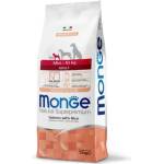 Monge Natural Superpremium Mini Adult Monoprotein Salmon with Rice - суха храна за кучета в зряла възраст от дребните породи - 7.5кг