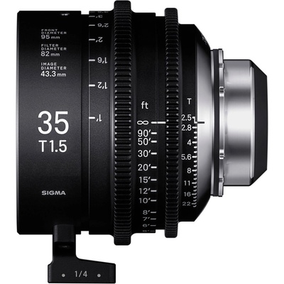 SIGMA CINE 35mm T1.5 FF f/AP2 (METRIC) iTechnology PL-mount