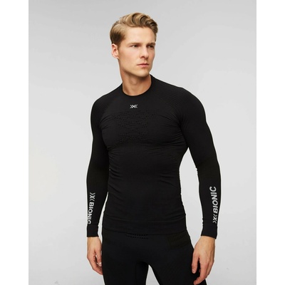 X-Bionic funkčné tričko Energy Accumulator 4.0 Shirt Round Neck opal black/arctic white