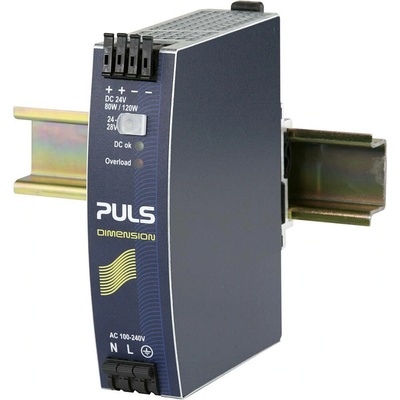 PULS DIMENSION QS3.241 sieťový zdroj na montážnu lištu (DIN lištu), 24 V/DC, 3.4 A, 80 W, výstupy 1 x