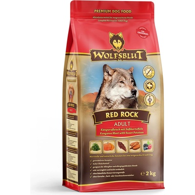 Wolfsblut Red Rock Adult klokan s tekvicou 2 kg