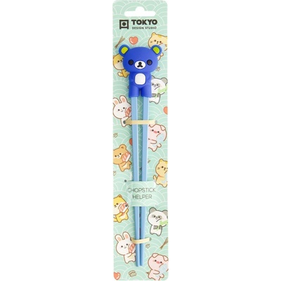 Tokyo Design Studio Dětské hůlky Bear Blue 22 cm