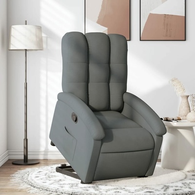 vidaXL 11461.3204093 Zvedací polohovací tmavě šedé textil