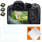K& F Concept Протектор за LCD дислпей за Canon EOS R6 II, R6, R7 стъкло 0, 3 mm 3бр
