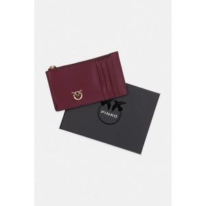 PINKO портфейл дамски от кожа (100251.A0F1) - answear - 185,61 лв