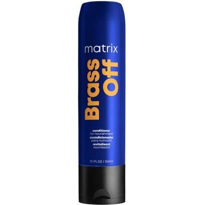 Matrix Brass Off Conditioner 300 ml кондиционер(балсам) за премахване на жълти нюанси за жени