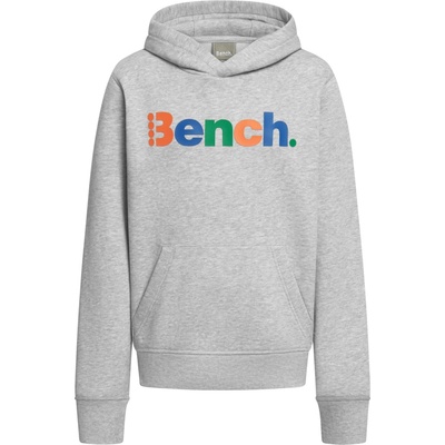 Bench chlapčenská mikina s kapucňou 100390203 sivá