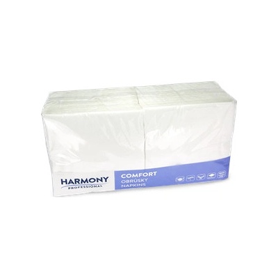 ECOFOL papírové ubrousky 24x24cm 2V bílé 250ks