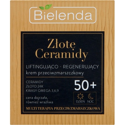 Bielenda Golden Ceramides liftingovo regeneračný krém 50+ deň noc 50 ml
