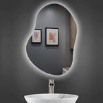Lidiya Mirror Огледало за баня LED осветление LM Shadow Gaze 700×700мм