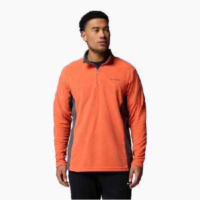 Мъжки поларен суитшърт Columbia Klamath Range II HZ zing/shark