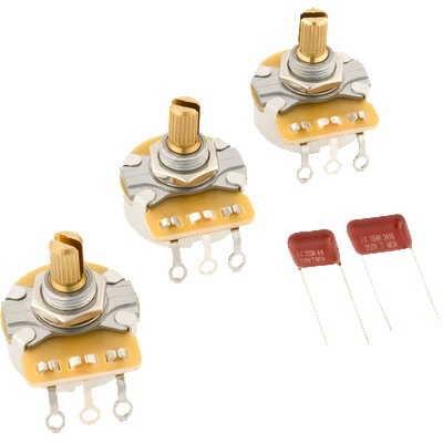 Fender Stratocaster Split Shaft Kit 3-Pack Потенциометър (0990830003)