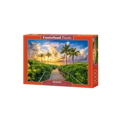 Castorland 3000-piece Colorful Sunrise in Miami, USA puzzle C-300617