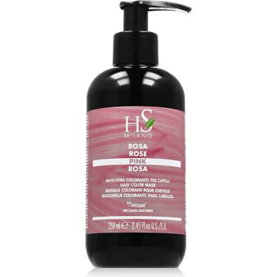 HS MILANO Hair Color Mask Pink 250 ml сянка