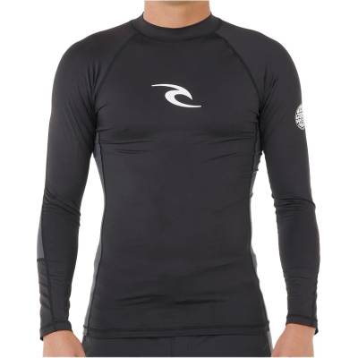 Rip Curl Мъжка плажна тениска от ликра Rip Curl Waves UPF Perf L/S Lycra - Black - размер XS (050-2304-0211)