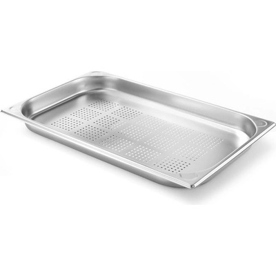 Nádoba GN 1/1 perforovaná, HENDI, Kitchen Line, GN 1/1, 5L, (H)40mm Hloubka: 4 cm