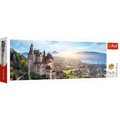 TREFL Panoramatické Hrad Menthon Francie 1000 dielov