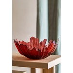 Bloomingville голяма купа за сервиране от цветно стъкло 31 x 14 cm (82069571)