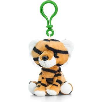 Keel Toys - Плюшено тигърче с клипс за раница