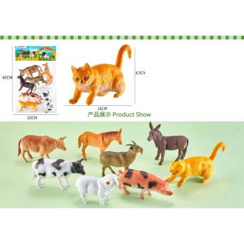 Image 1 of Armtoys КОМПЛЕКТ ДОМАШНИ ЖИВОТНИ ЗА ИГРА 8 БР. В ПЛИК