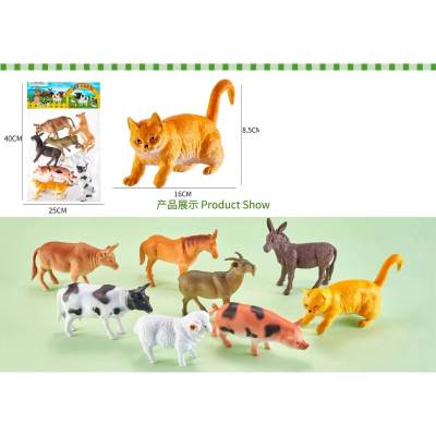 Armtoys КОМПЛЕКТ ДОМАШНИ ЖИВОТНИ ЗА ИГРА 8 БР. В ПЛИК