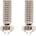 QIDI Tech Дюза с медно покритие за X-Smart 3/X-Plus 3/X-Max 3 - Комплект от 2 бр. - 0, 2 mm (728683349987)