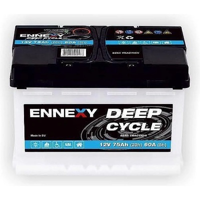 ENNEXY Deep Cycle 75Ah right+ (2986)