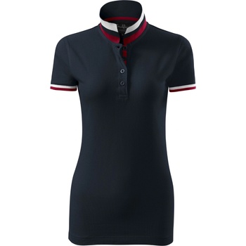 MALFINI Malfini premium collar up 257 / Дамска поло тениска - тъмносиня s (2577713)