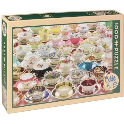 Cobble Hill Пъзел Cobble Hill от 1000 части - Още чаени чашки (TYPZ0003983)