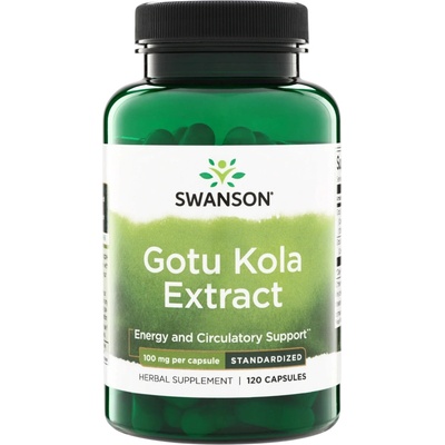 Swanson Gotu Kola Ekstrakt 100 mg 120 kapslí