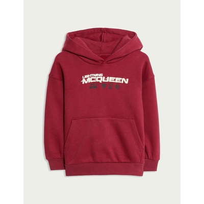 Marks & Spencer Суитшърт Disney Cars с качулка, цип и високо съдържание на памук (2-8 години) Marks & Spencer червена Marks & Spencer | Cherven | Момчешки | 2-3 години