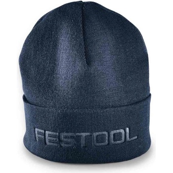 Pletená čepice Festool modrá 100% akryl 202308