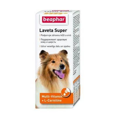 Beaphar Laveta Super vit. vyživující srst pes 50ml