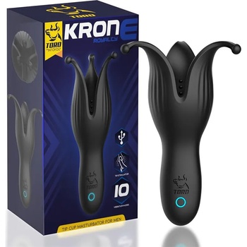 Image 1 of Toro Krone Tip Cup Masturbator for Men Silicone