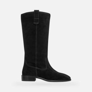 GEOX Черни дамски ботуши Geox Eliebeth Geox | Cheren | ЖЕНИ | 36