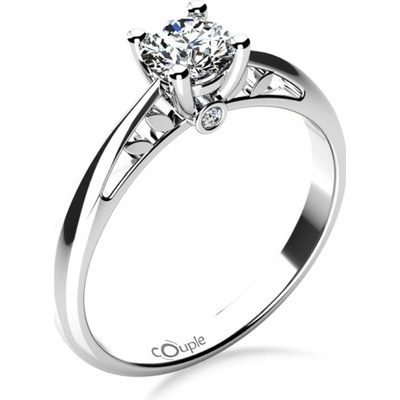 Couple Zásnubní prsten Jodie bílé zlato s laboratorními diamanty 585 68 1 4023.1B00.0.54.LEVS.000
