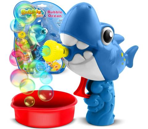 Žralok Bubble Machine Ricokids modrý